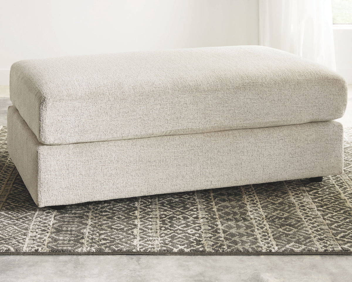 Soletren - Oversized Accent Ottoman - Stone by Ashley – view 4