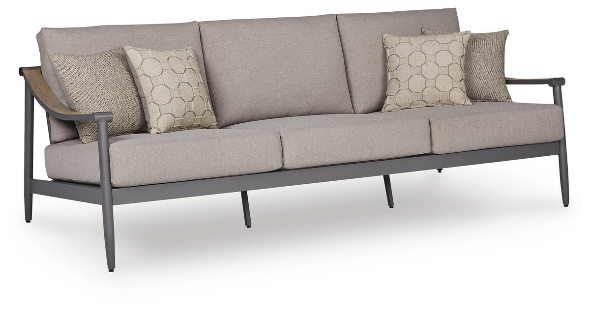 Ocean Beach - Sofa With Cushion - Gray by Ashley – Sofas