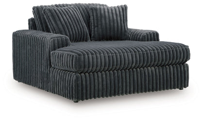Midnight-Madness - Oversized Chaise by Ashley – view 3