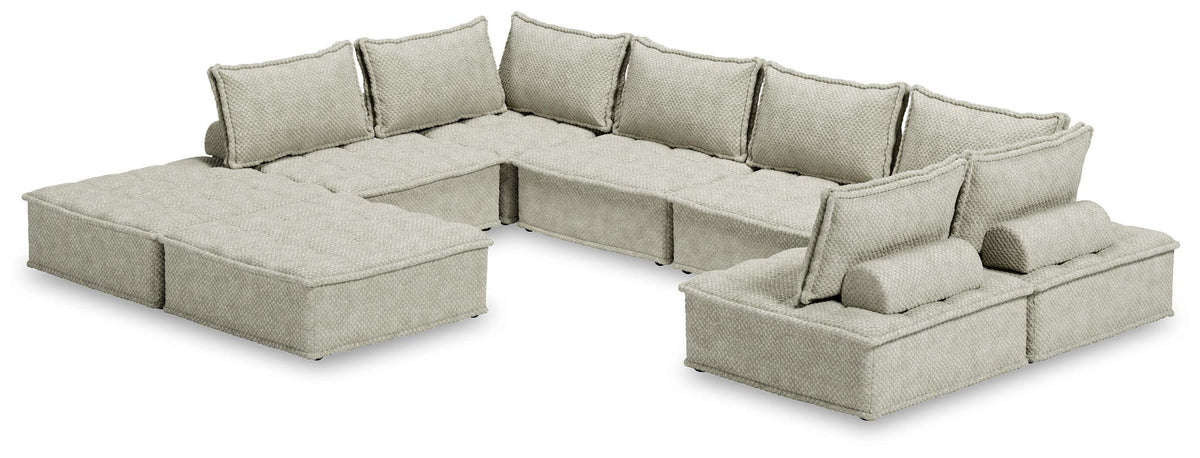 Bales - 8 Piece Sectional by Ashley – Stationary Sectionals