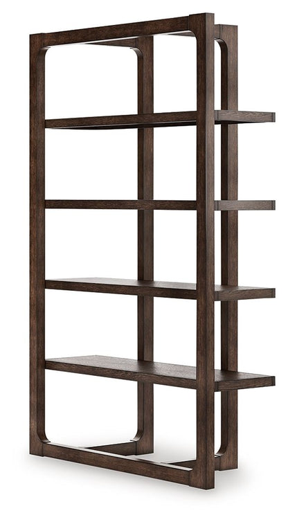 Breckington - Bookcase - Dark Brown by Ashley – view 2