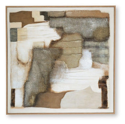 Wylander - Wall Art - Tan / Brown / Gray by Ashley – view 4
