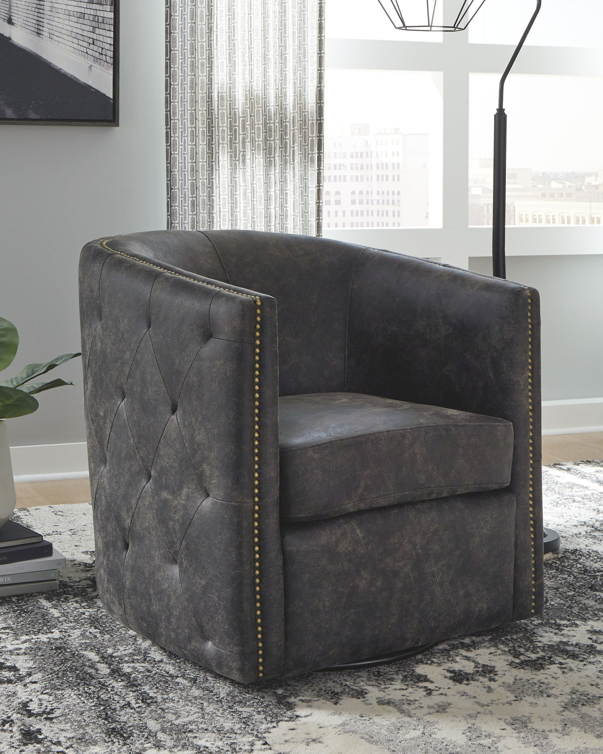 Brentlow - Swivel Accent Chair by Ashley – view 7