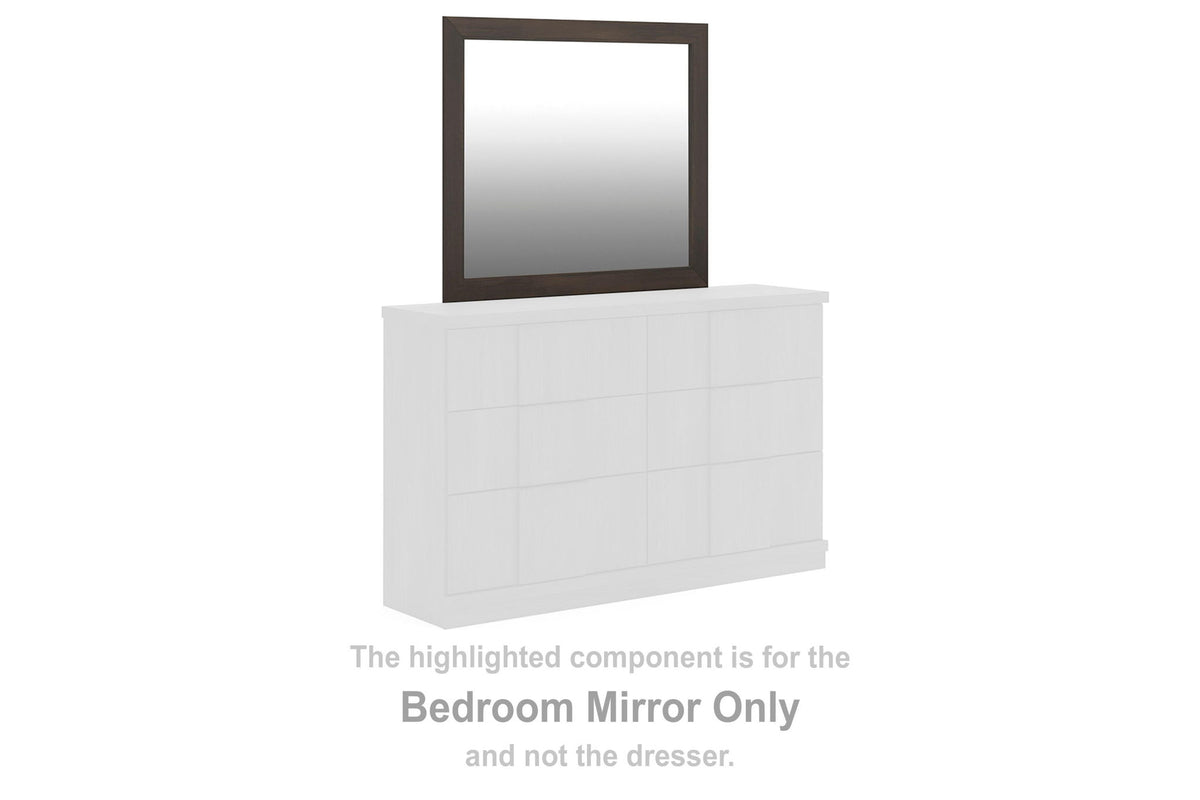 Shaehartin - Bedroom Mirror - Dark Brown by Ashley – view 3