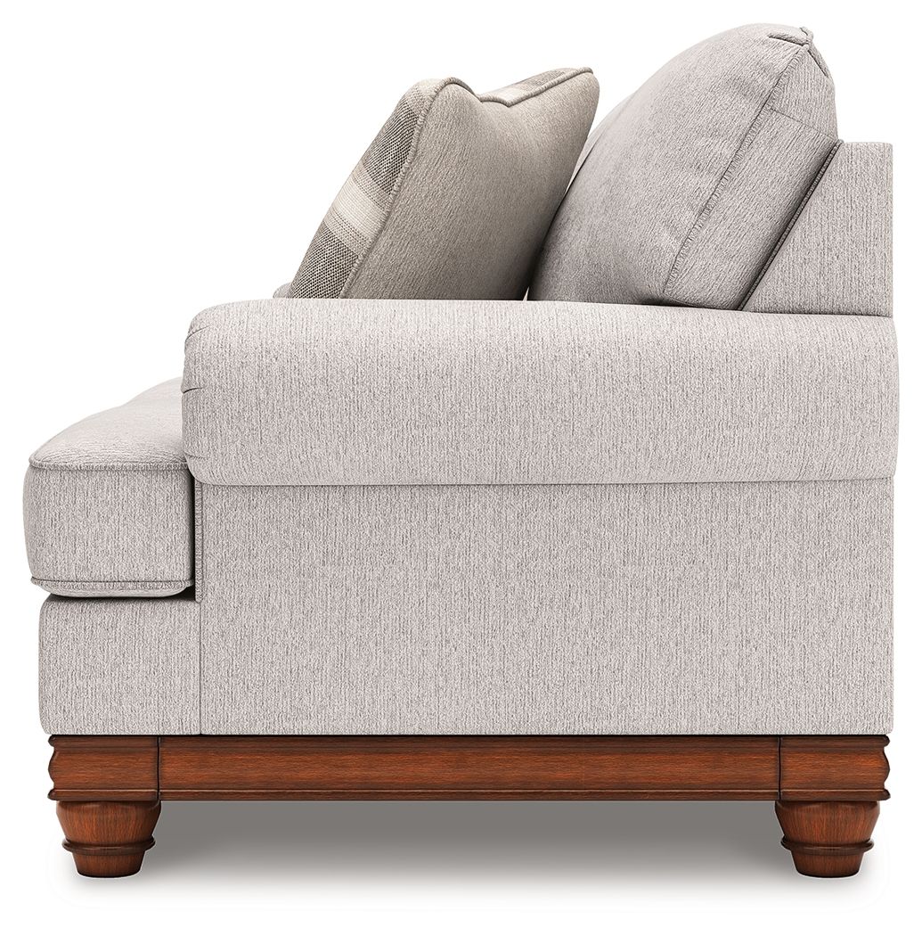 Clearbrooke - Loveseat - Sandstone by Ashley – view 3