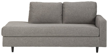 Lyman - RAF Corner Chaise - Graphite by Ashley – view 3