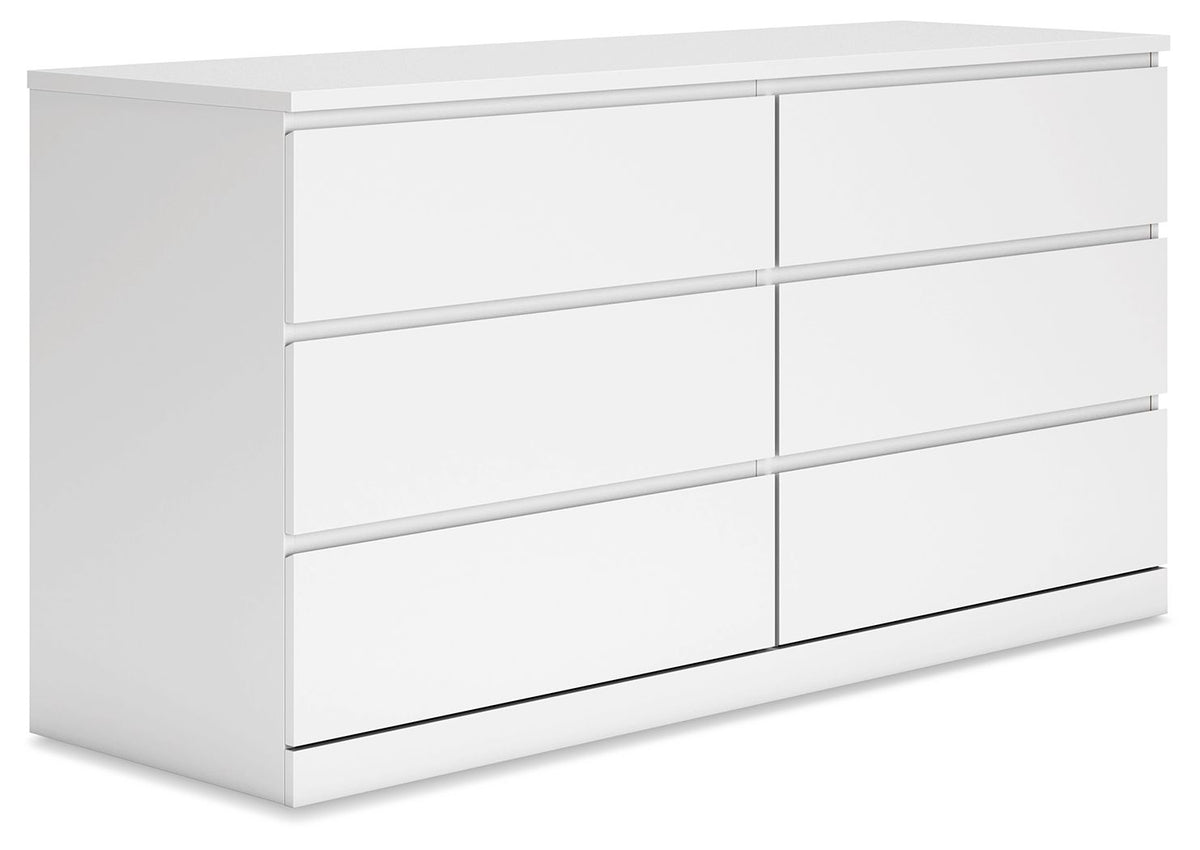 Onita - Six Drawer Dresser by Ashley – Dressers