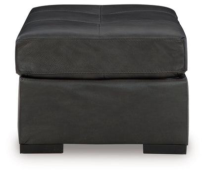 Brindley Pier - Oversized Accent Ottoman - Fog by Ashley – view 3