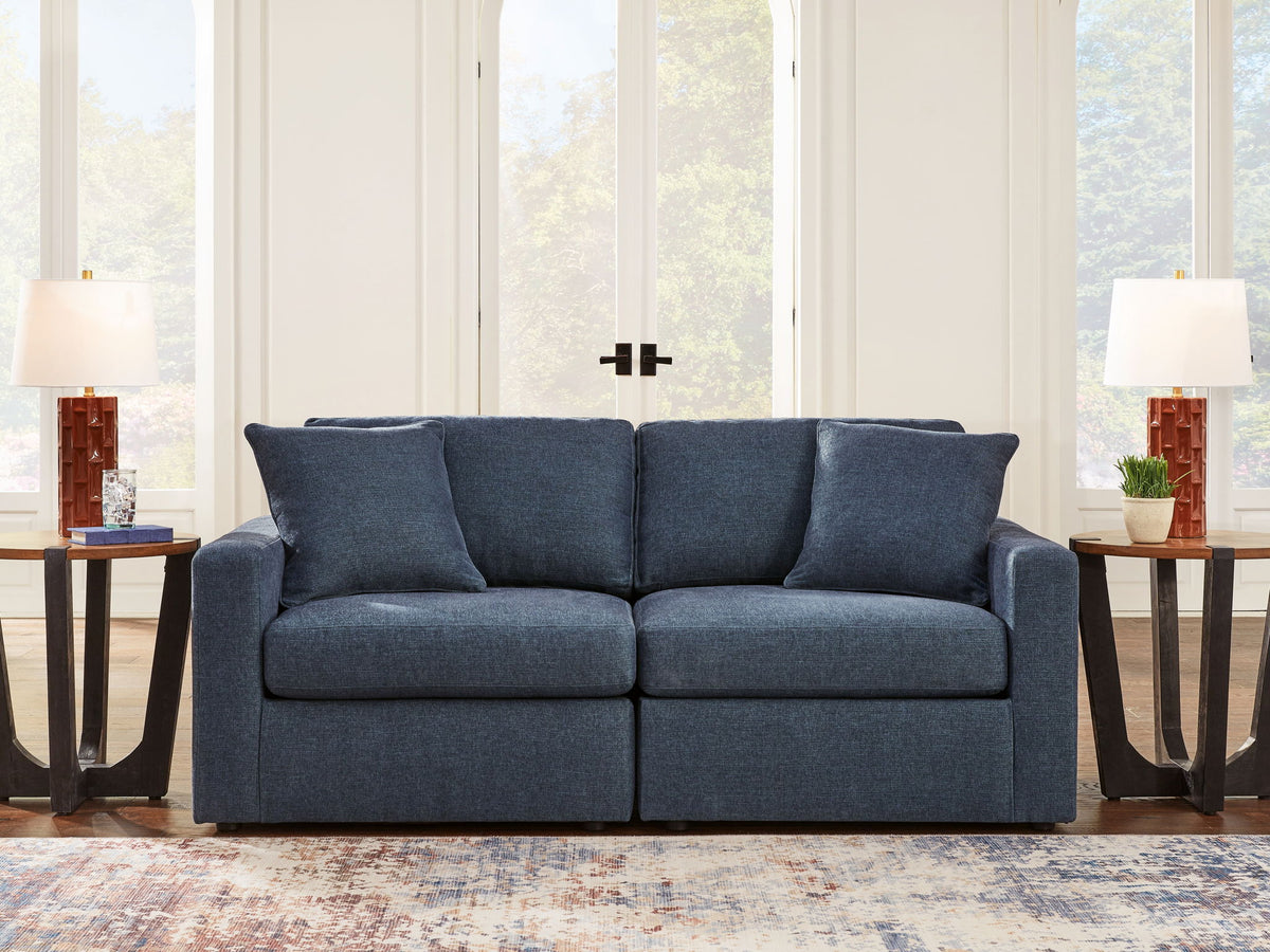 Modmax - 2-Piece Sectional Loveseat - Fabric - Ink by Ashley – view 3
