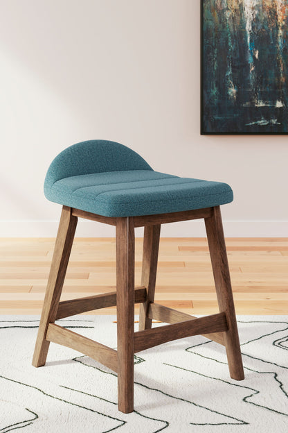 Lyncott - Upholstered Barstool (Set of 2) by Ashley – view 15