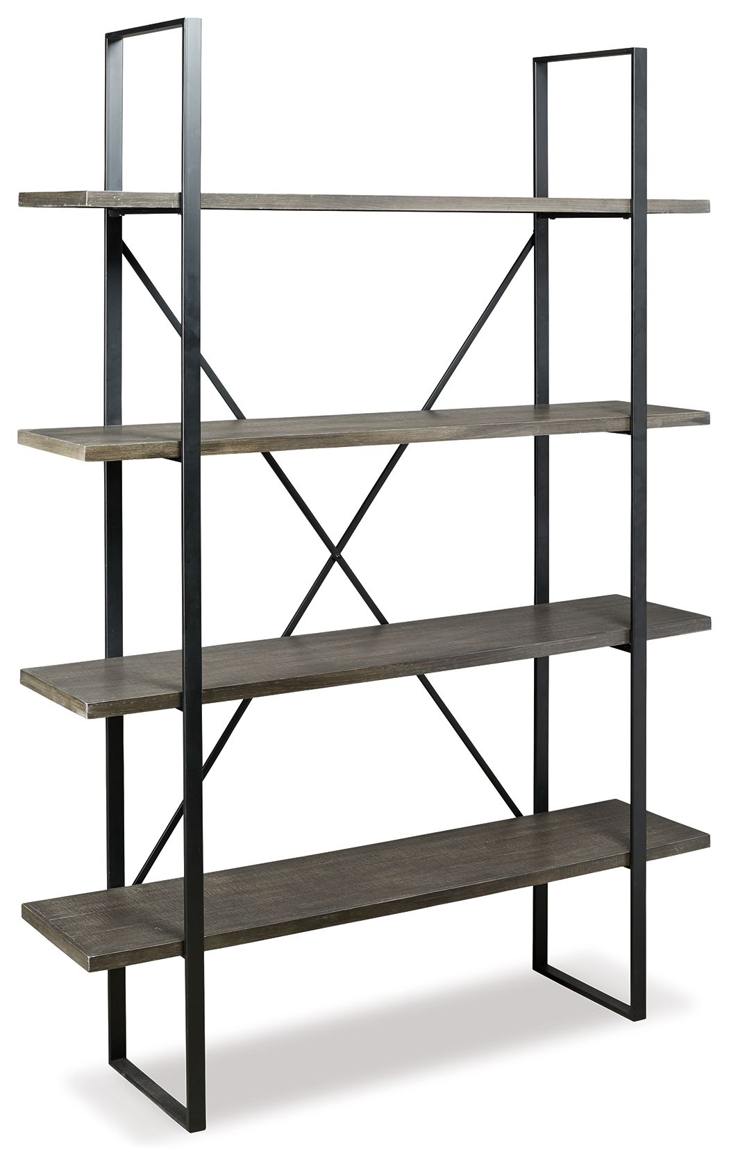 Gilesgrove - Bookcase - Black / Gray by Ashley – Etageres