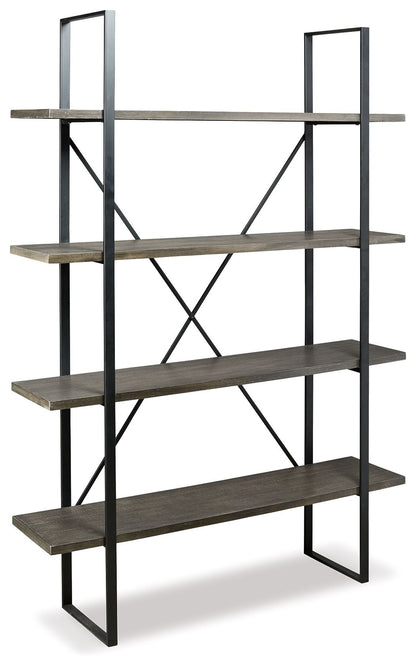 Gilesgrove - Bookcase - Black / Gray by Ashley – Etageres