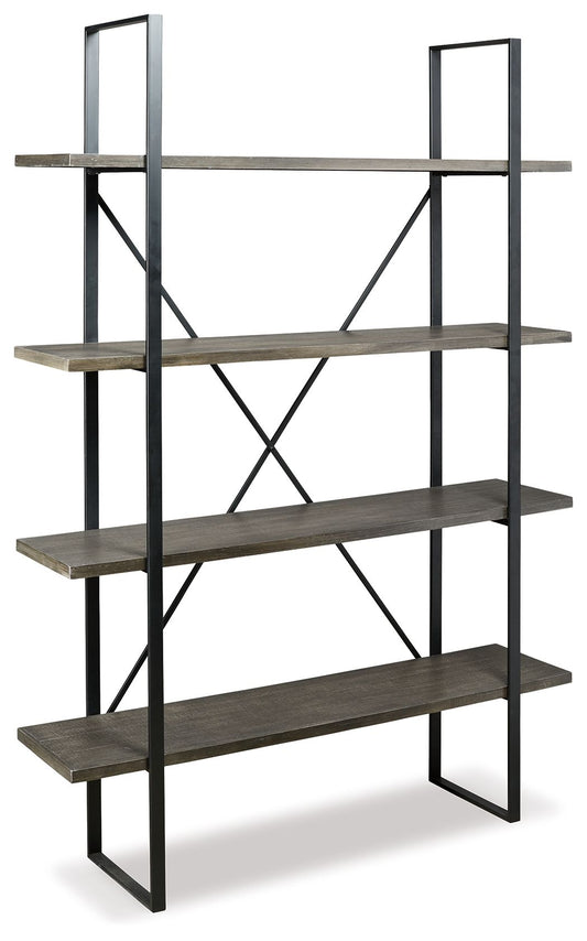Gilesgrove - Bookcase - Black / Gray by Ashley – Etageres