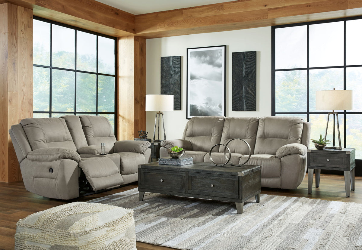 Next-Gen Gaucho - 2 Pc. - Reclining Sofa, Loveseat - Putty by Ashley – view 4