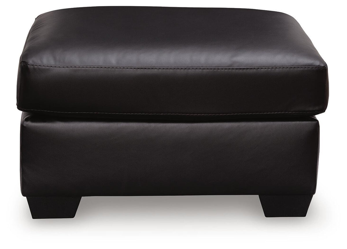 Glennbre - Ottoman - Midnight by Ashley – view 4
