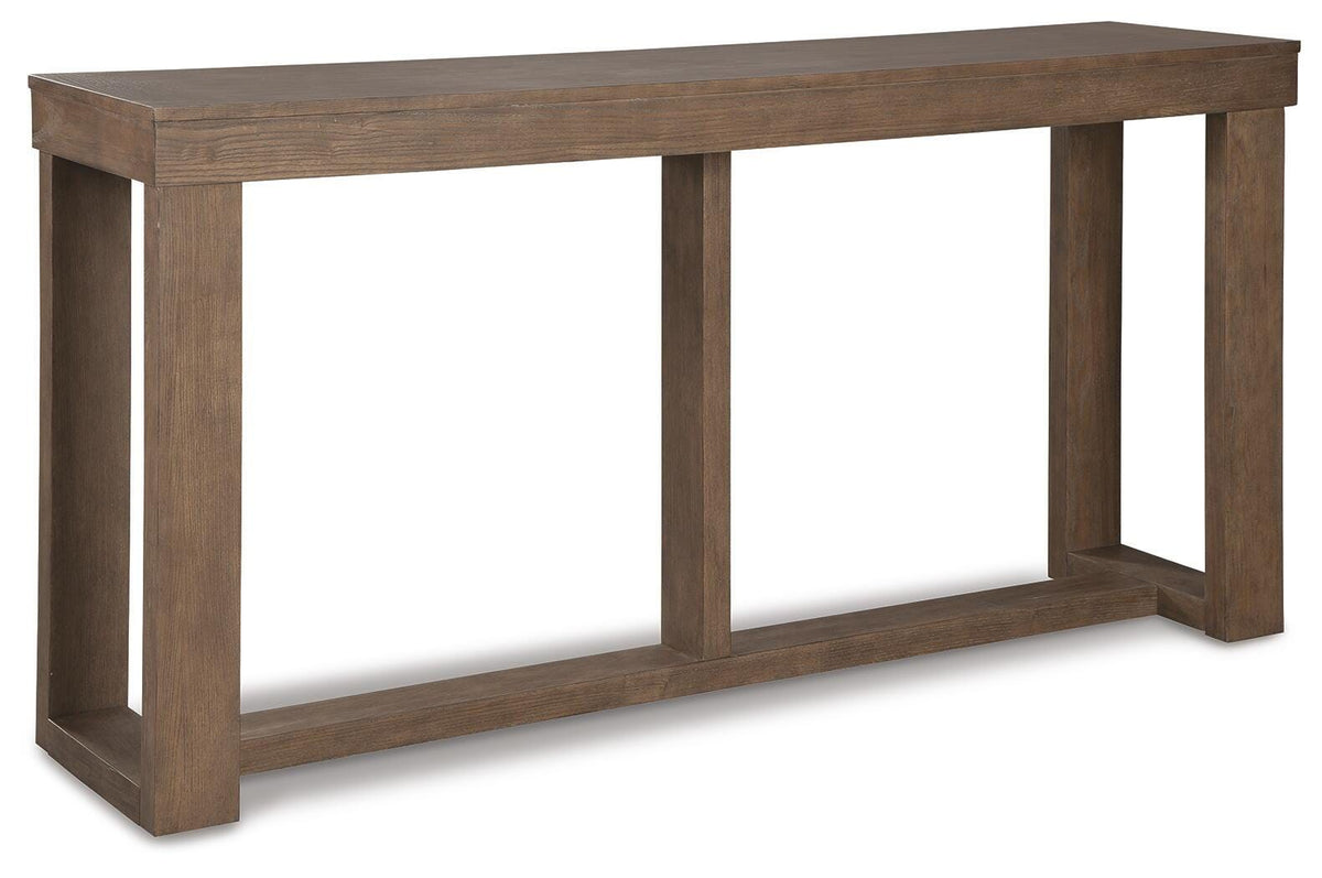 Cariton - Sofa Table - Gray by Ashley – Sofa Tables