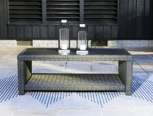 Elite Park - Rectangular Cocktail Table - Gray by Ashley – view 2
