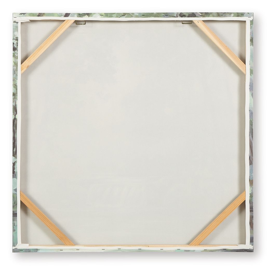 Evermaddick - Wall Art - Green / Gray / White by Ashley – view 3