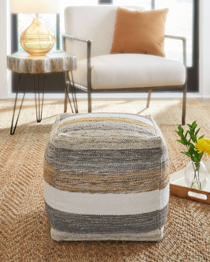Josalind - Pouf - Multi by Ashley – view 3
