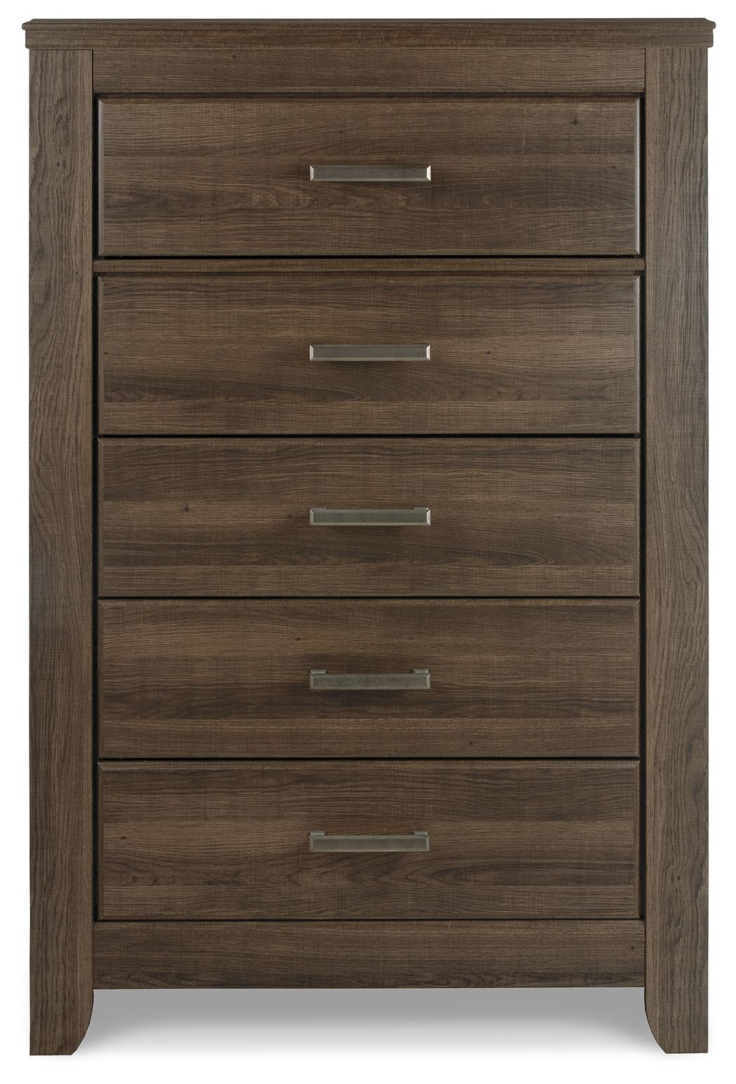 Juararo - Five Drawer Chest - Dark Brown by Ashley – view 4