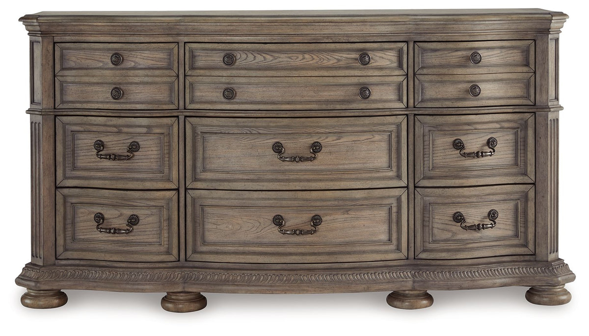 Ardenfield - Dresser - Light Brown by Ashley – view 4