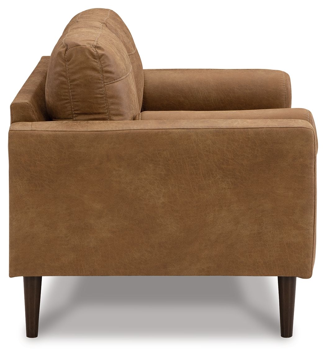 Telora - Loveseat - Caramel by Ashley – view 2