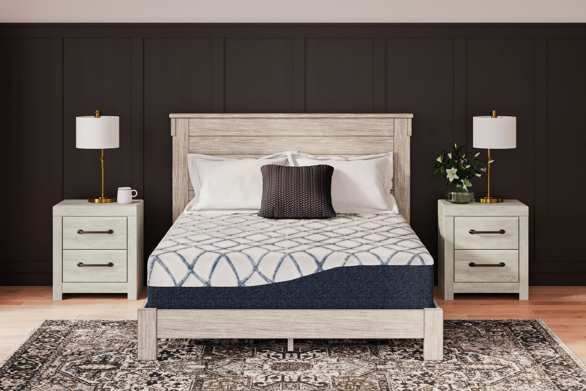 12 Inch Chime Elite 2.0 - California King Mattress - White / Blue by Ashley – view 4