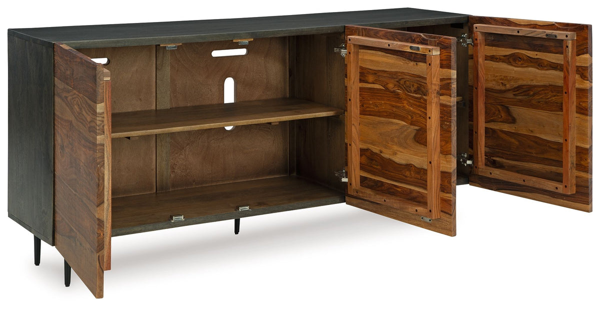 Darrey - Accent Cabinet - Natural / Brown by Ashley – view 3