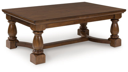 Sturlayne - Rectangular Cocktail Table - Brown by Ashley – Cocktail Tables