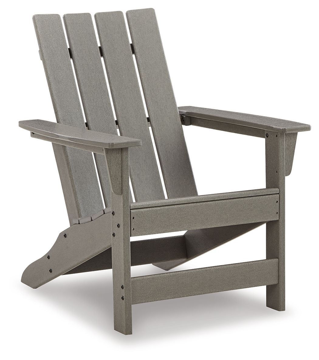 Visola - Adirondack Chair - Gray by Ashley – Arm Chairs