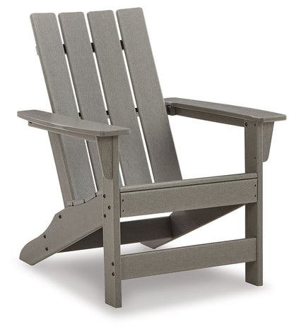 Visola - Adirondack Chair - Gray by Ashley – Arm Chairs