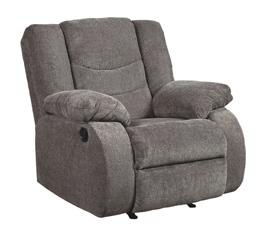 Tulen - Rocker Recliner - Gray by Ashley – Rocker Chairs