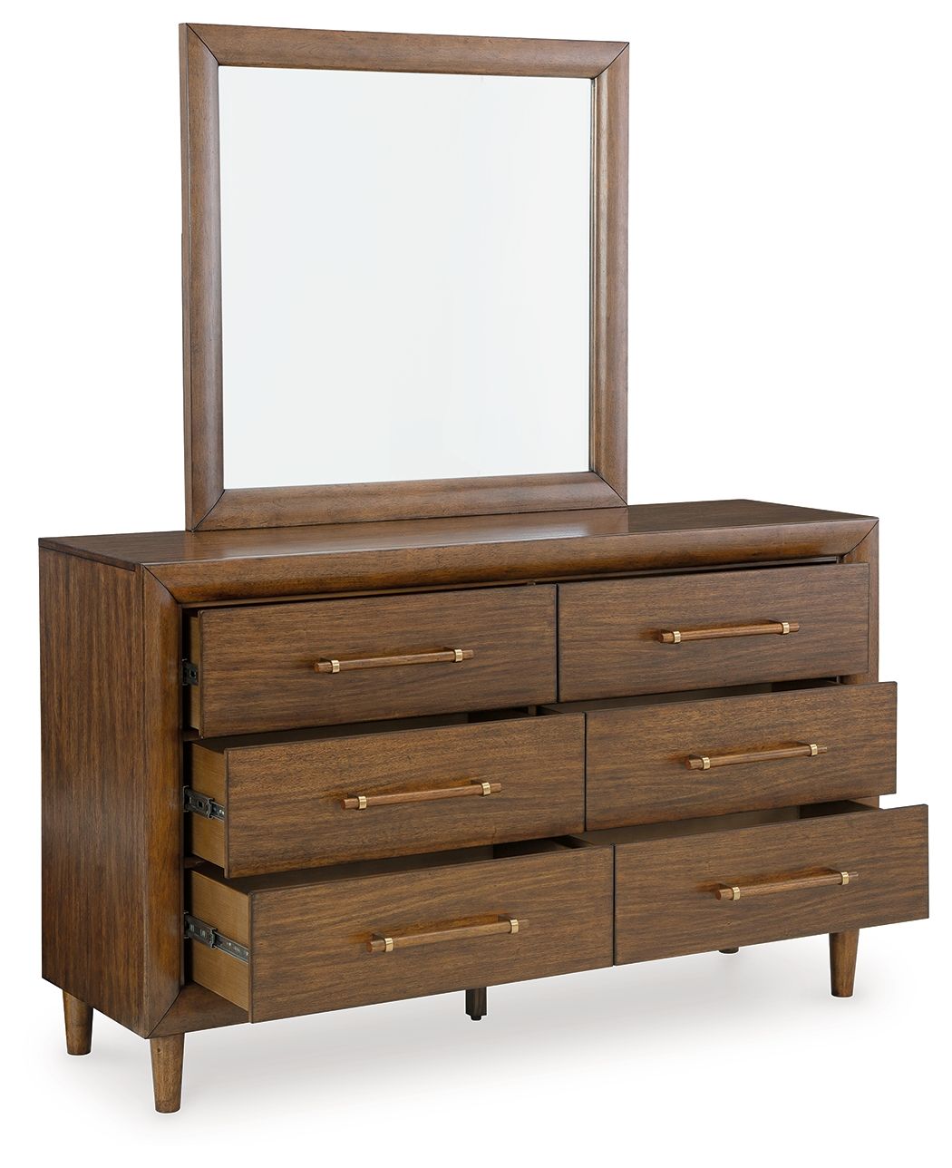 Lyncott - Dresser And Mirror - Brown by Ashley – view 3