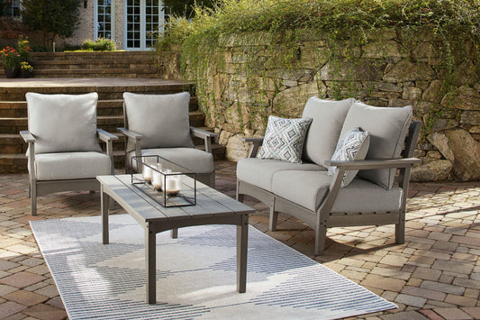 Visola - Lounge Set by Ashley – 4 Piece Outdoor Sets