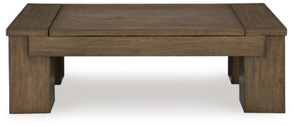 Rosswain - Lift Top Cocktail Table - Warm Brown by Ashley – view 4