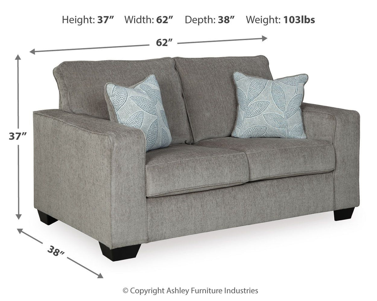 Altari - Stationary Loveseat by Ashley – view 6