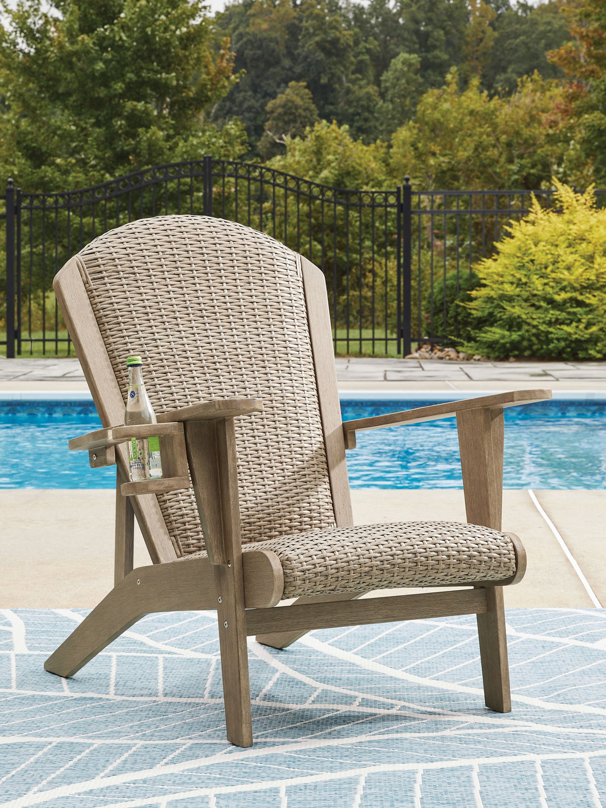 Marina Sun - Adirondack Chair - Beige by Ashley – view 4