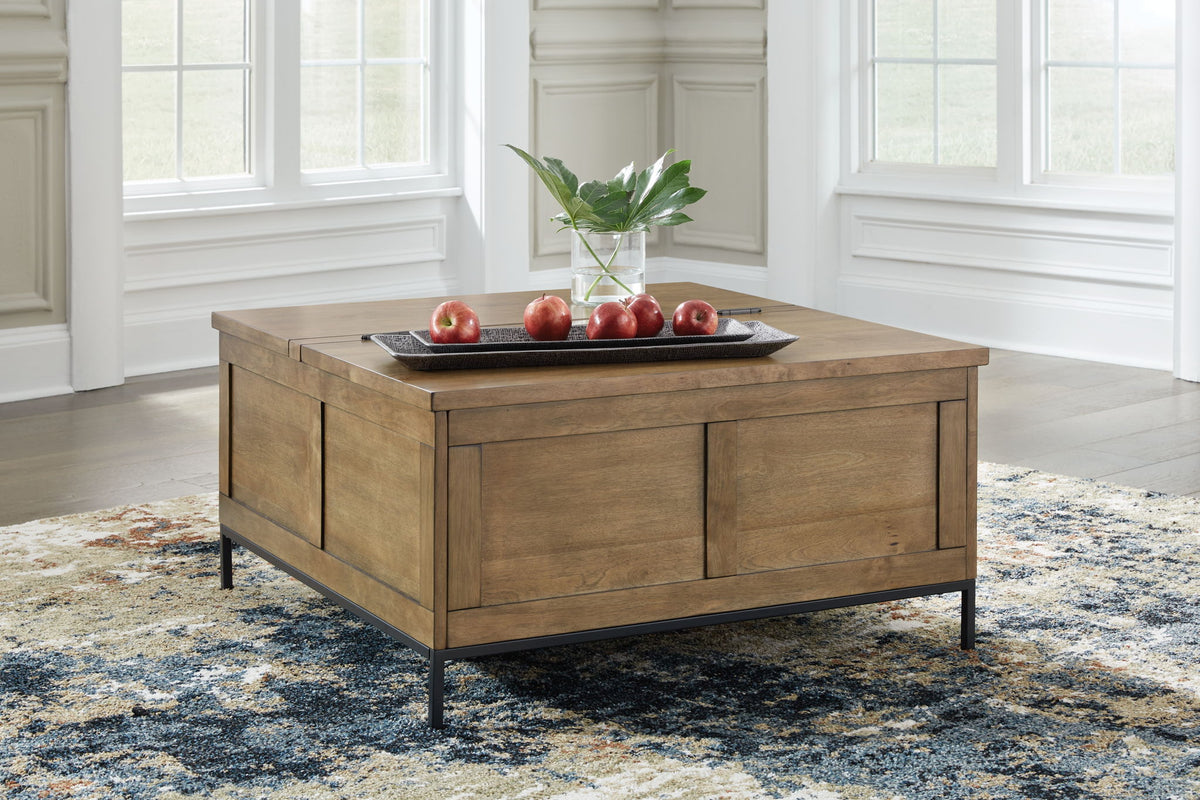 Torlanta - Lift Top Cocktail Table - Brown by Ashley – view 4