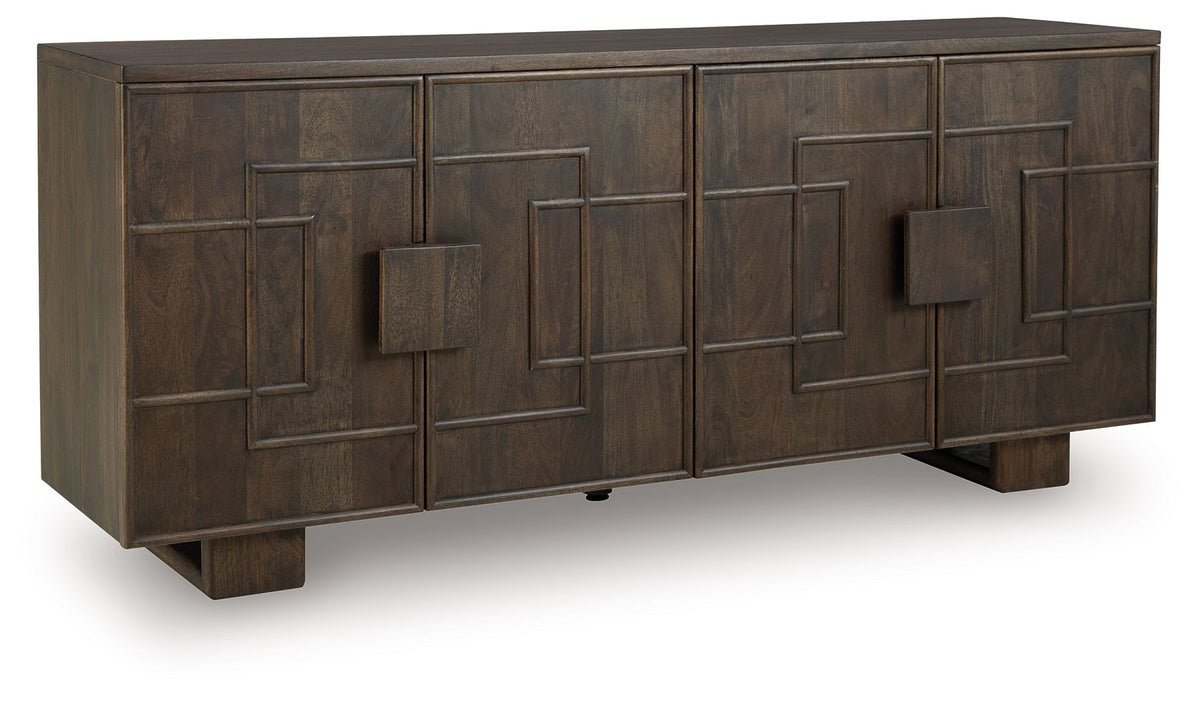 Cato - Accent Cabinet - Dark Brown by Ashley – Accent Cabinets