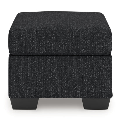 Jasmine Peaks - Ottoman - Coal – view 4
