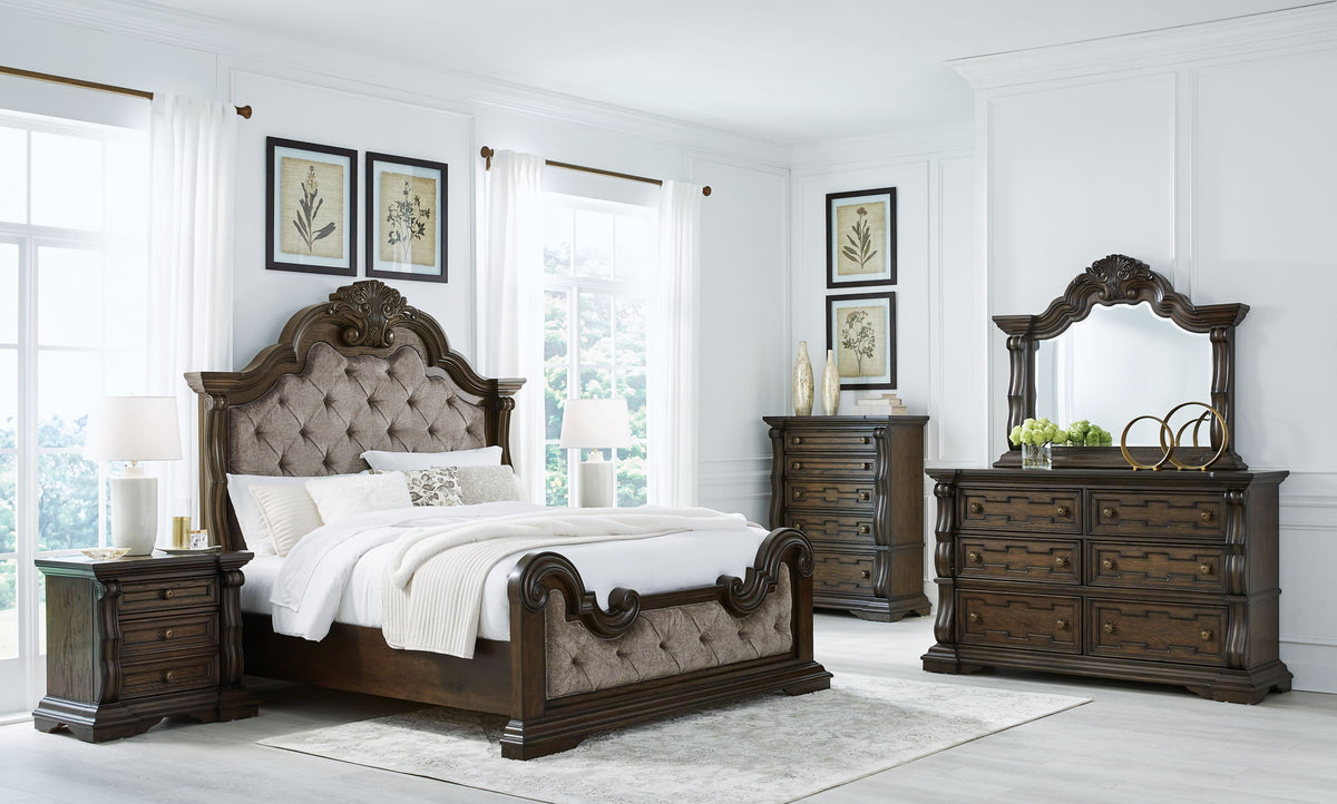 Maylee - Upholstered Bedroom Set by Ashley – 6 Piece Bedroom Sets