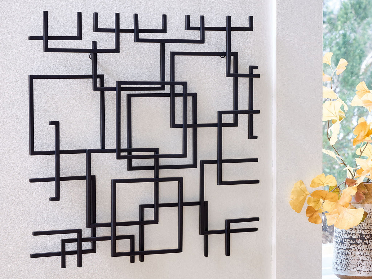 Aadanton - Wall Decor - Black by Ashley – view 3
