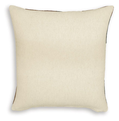 Hallam - Pillow (Set of 4) - Sienna / Gold / Charcoal by Ashley – view 3