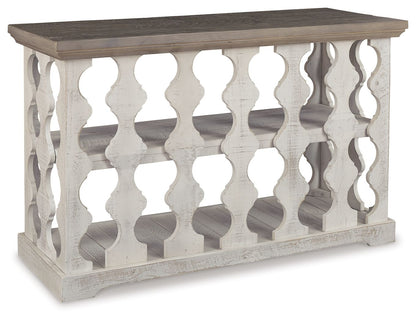 Havalance - Console Sofa Table - Gray / White by Ashley – view 3