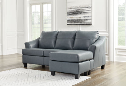 Genoa - Sofa Chaise - Steel by Ashley – view 3