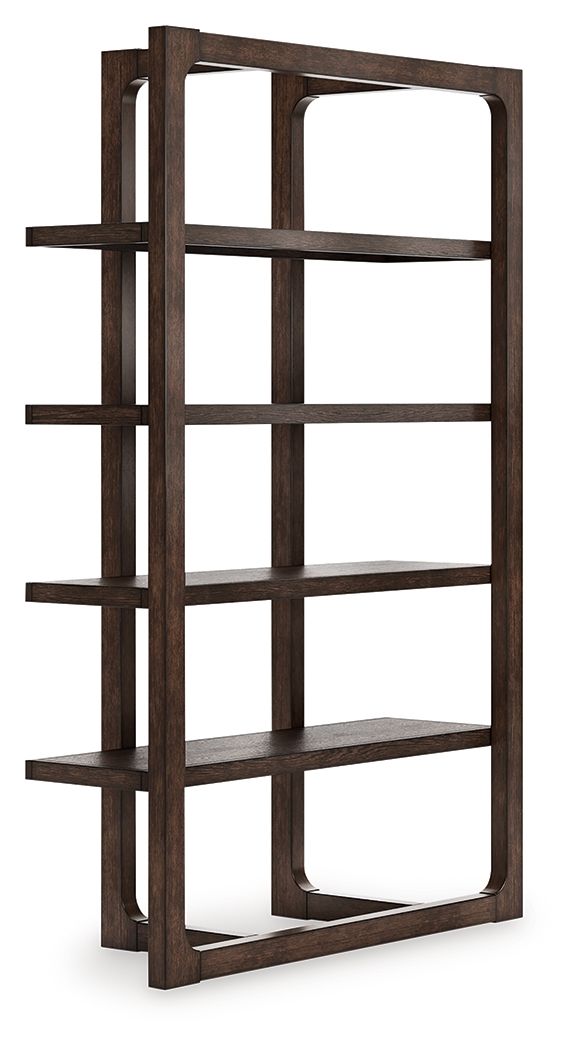 Breckington - Bookcase - Dark Brown by Ashley – Standard Bookcases