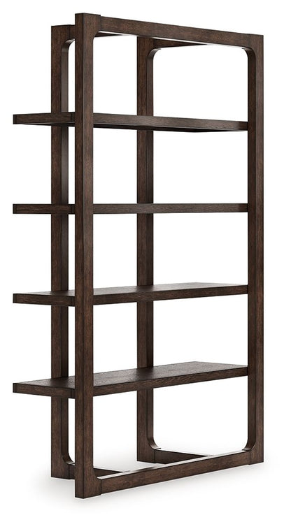 Breckington - Bookcase - Dark Brown by Ashley – Standard Bookcases