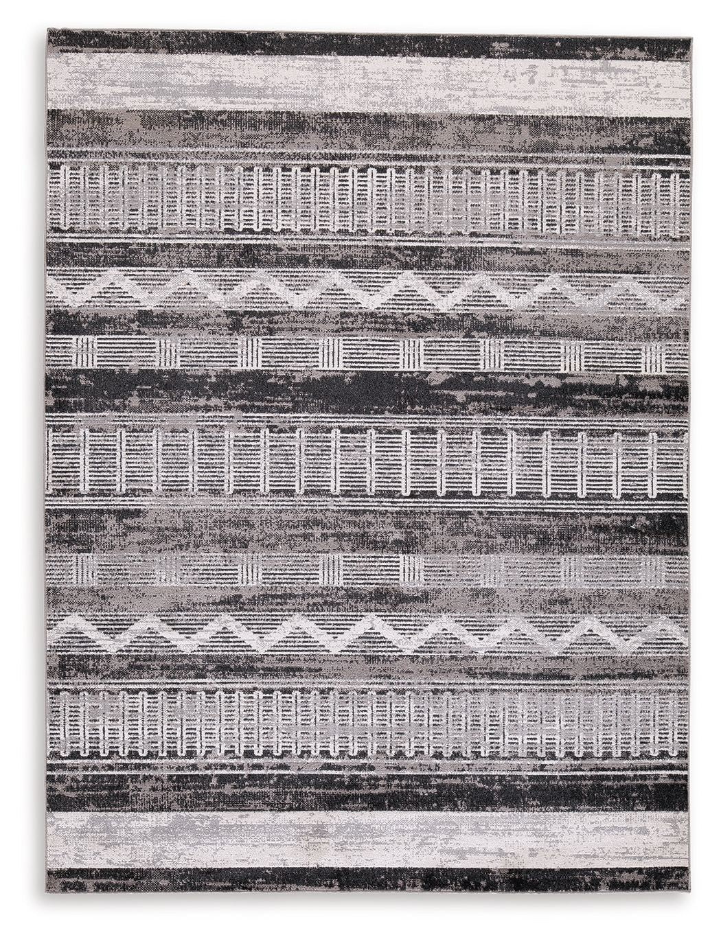 Henchester - 5' x 7' Rug - Multi by Ashley – Washable Rugs