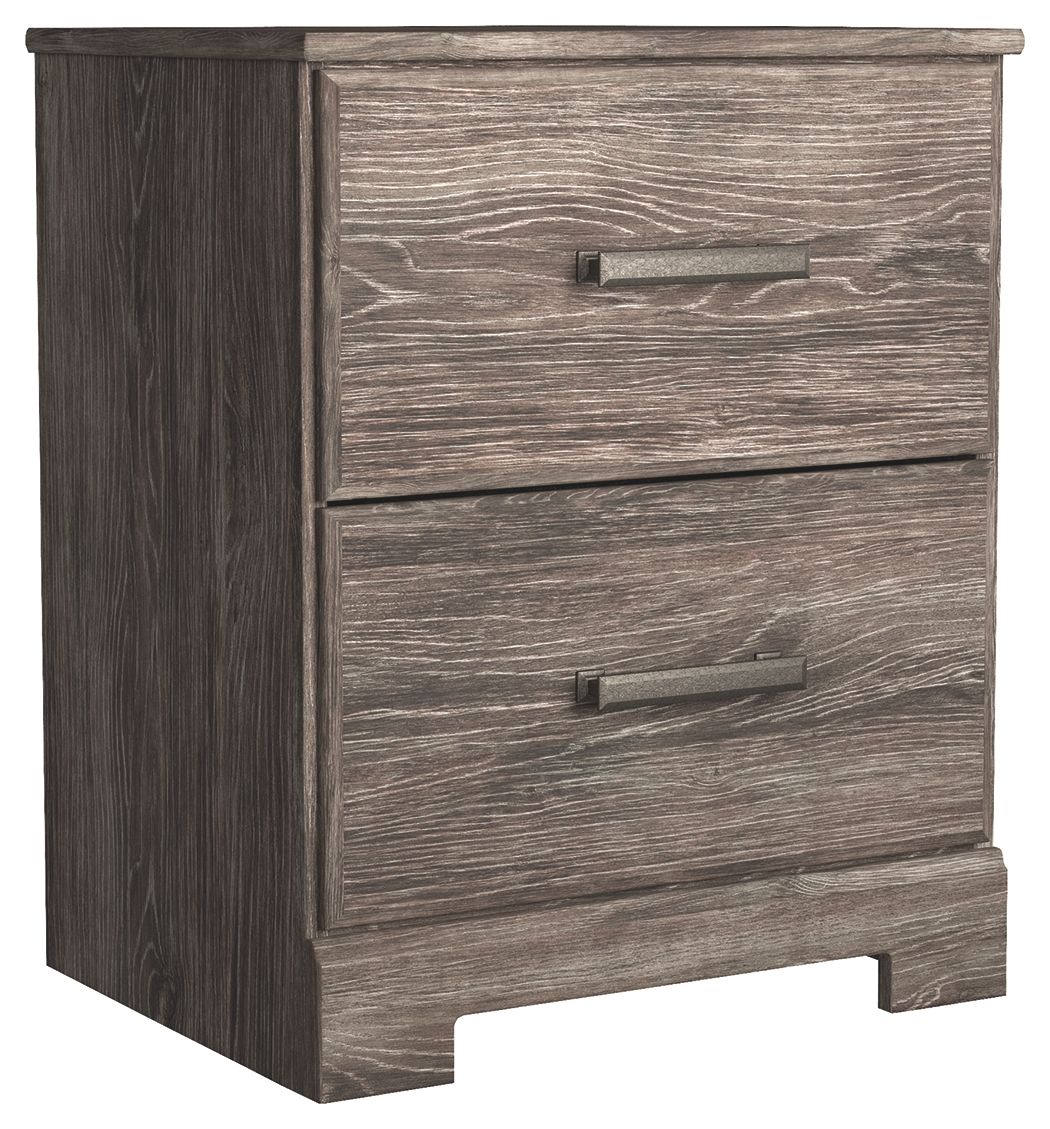 Ralinksi - Two Drawer Night Stand - Gray by Ashley – view 3