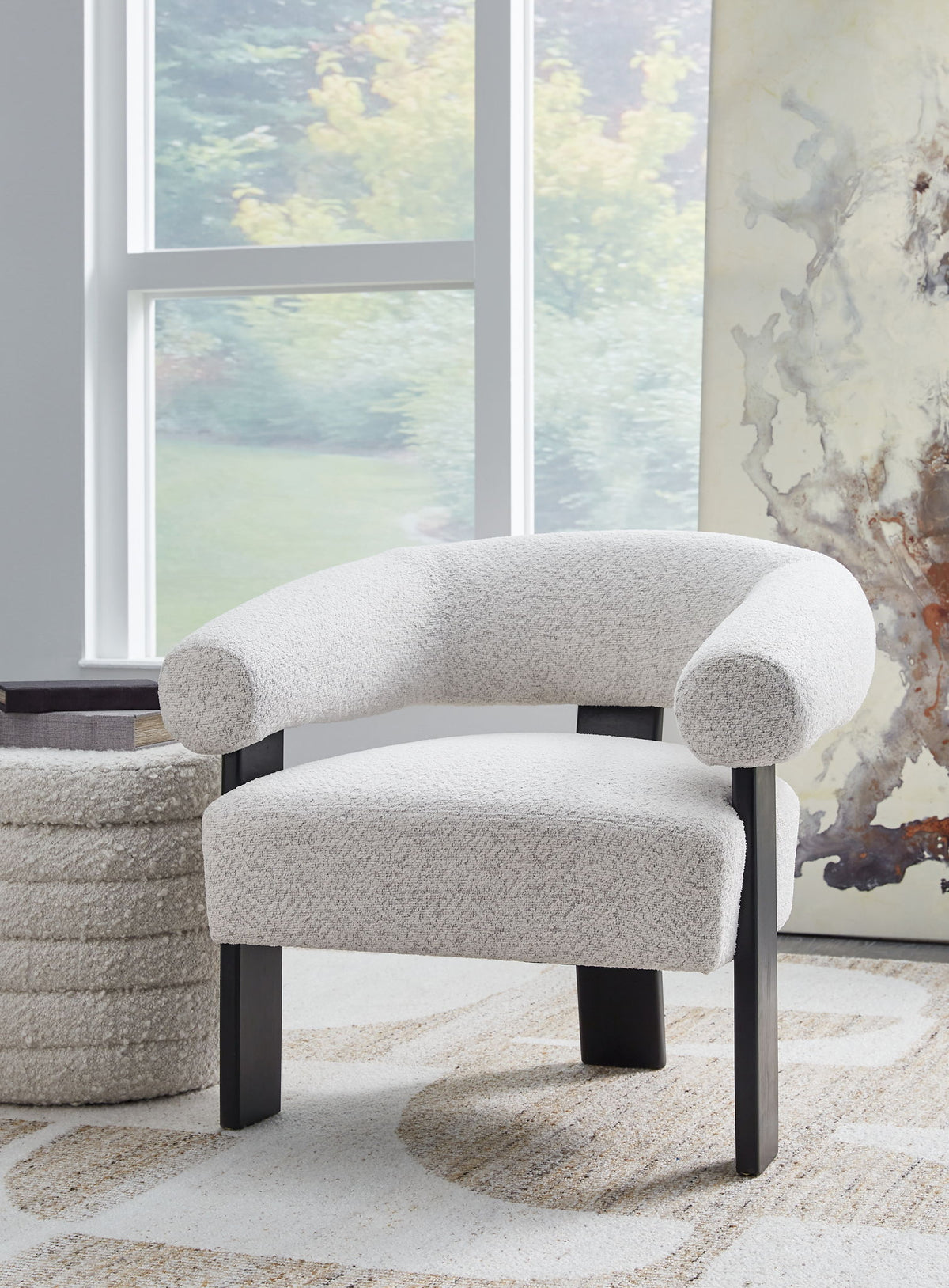 Dultish - Accent Chair - Snow by Ashley – view 3